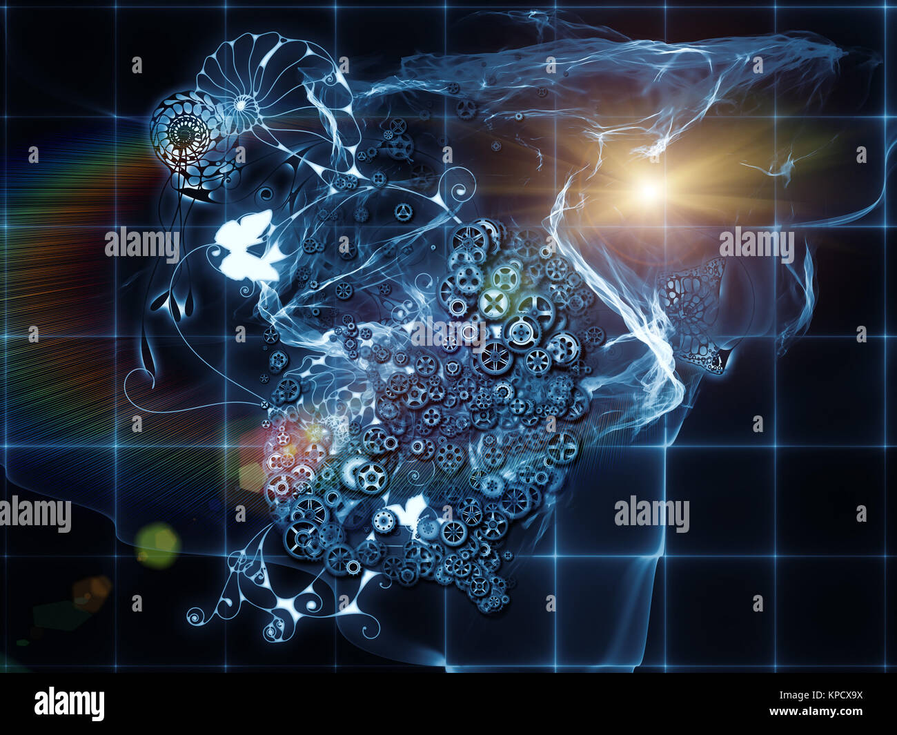 Math Visualization Composition Stock Photo - Alamy
