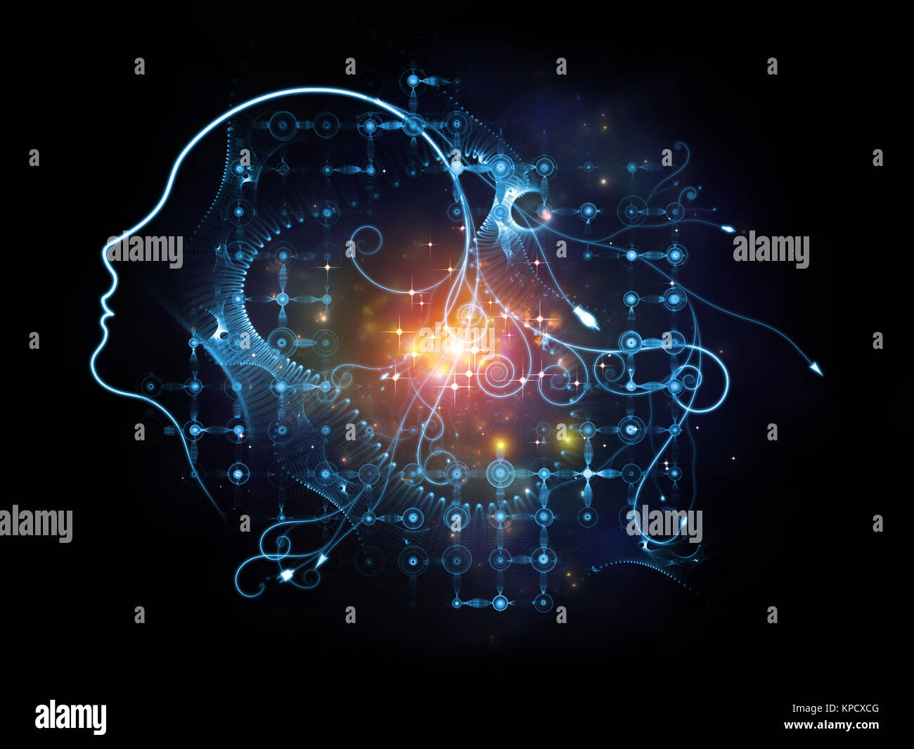 Metaphorical Inner Logic Stock Photo - Alamy