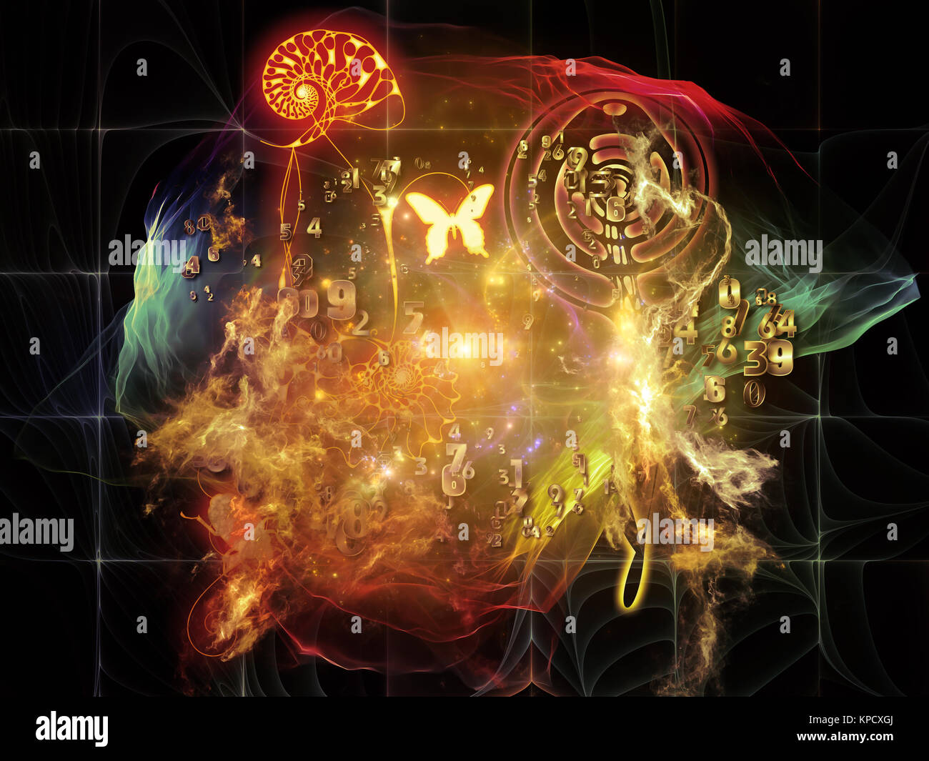 Math Visualization Design Stock Photo - Alamy