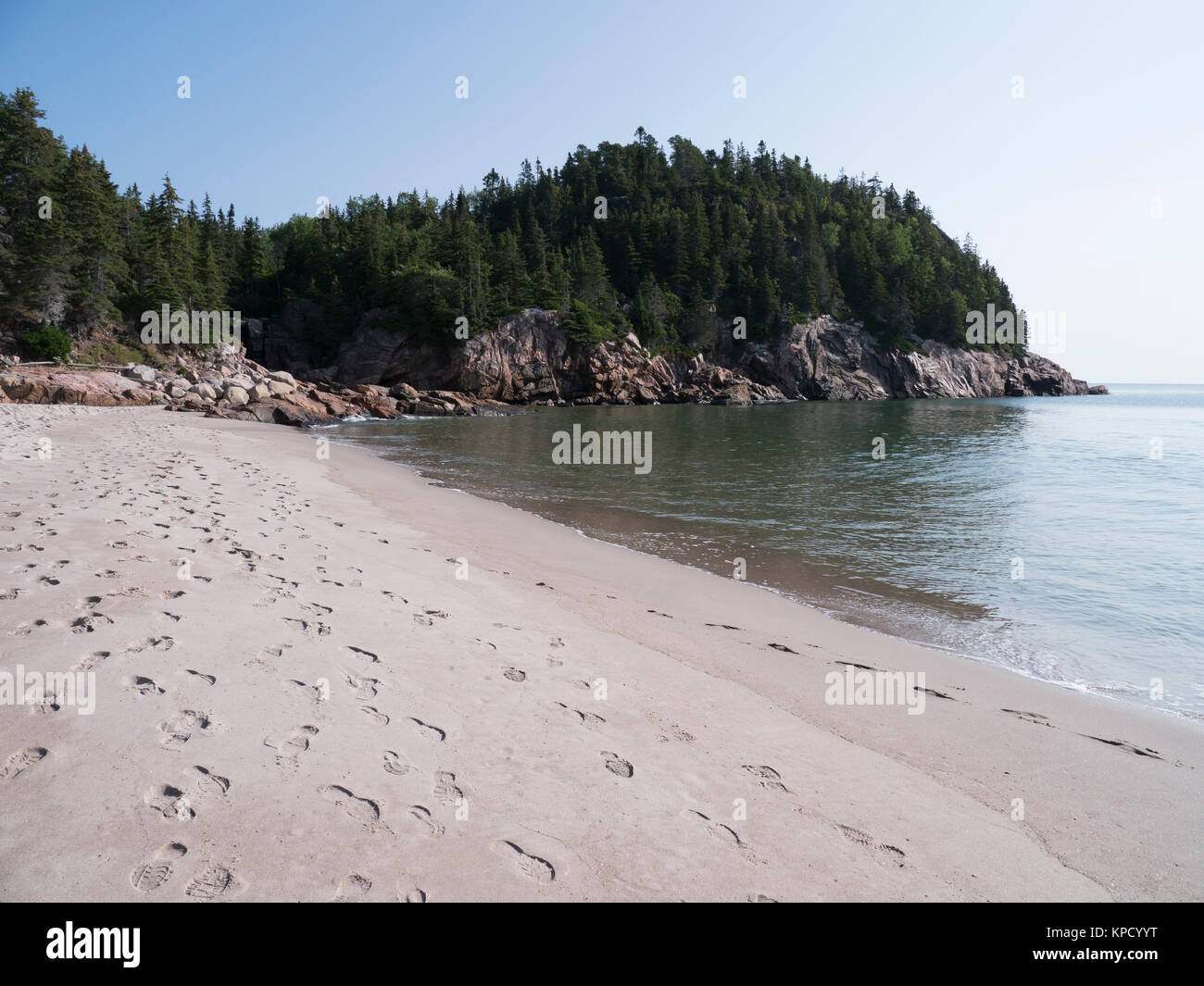 Beach, Black Brook Cove, Cape Breton Highlands National Park, Cape