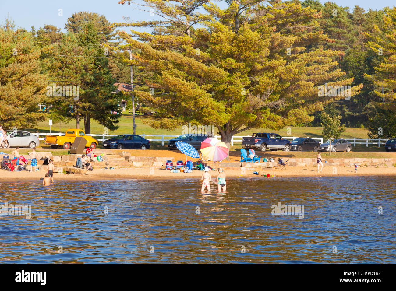 Dwight Beach on Lake of Bays in Northern Ontario near Algonquin Park