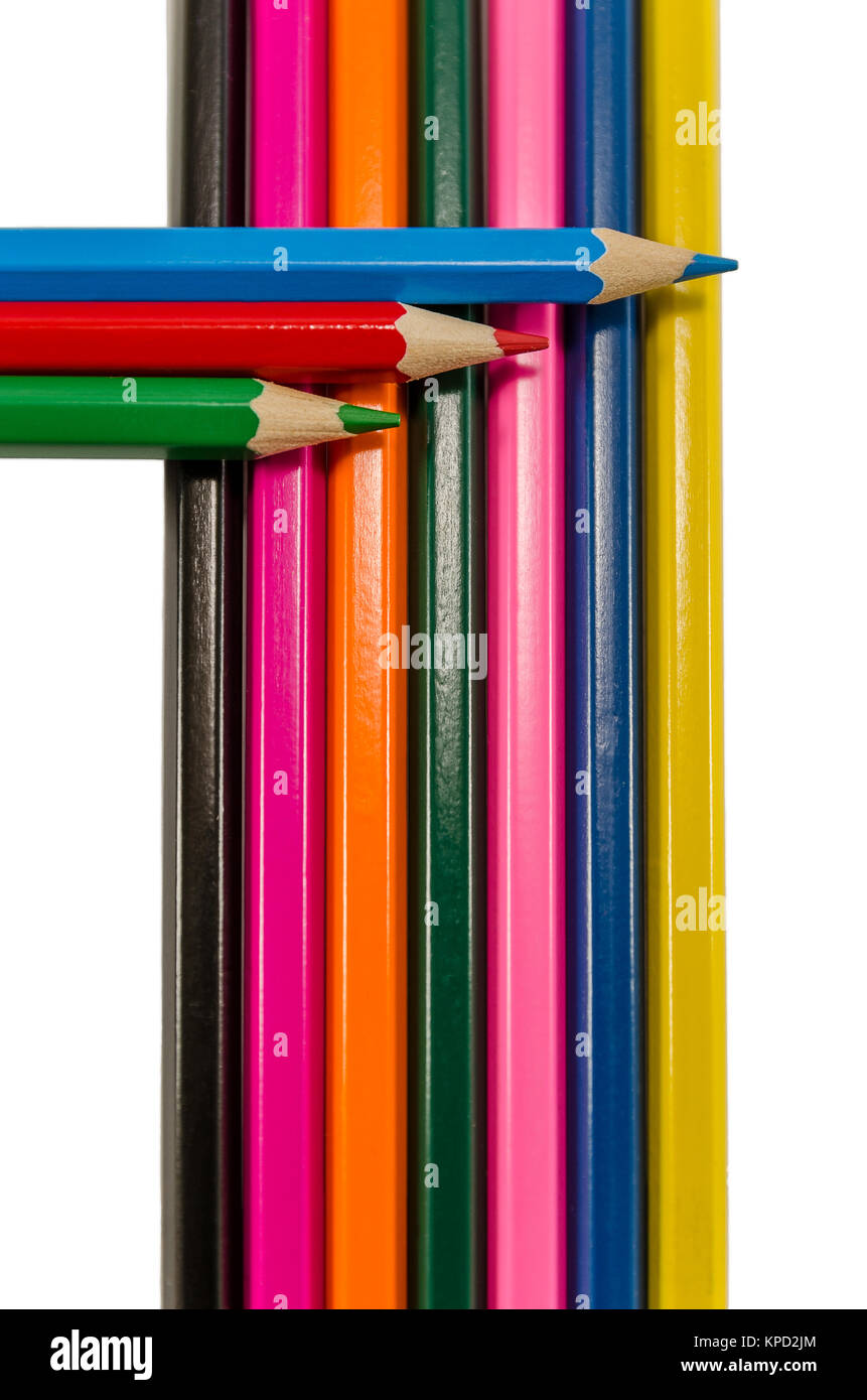 Colored pencils for drawing Stock Photo Alamy