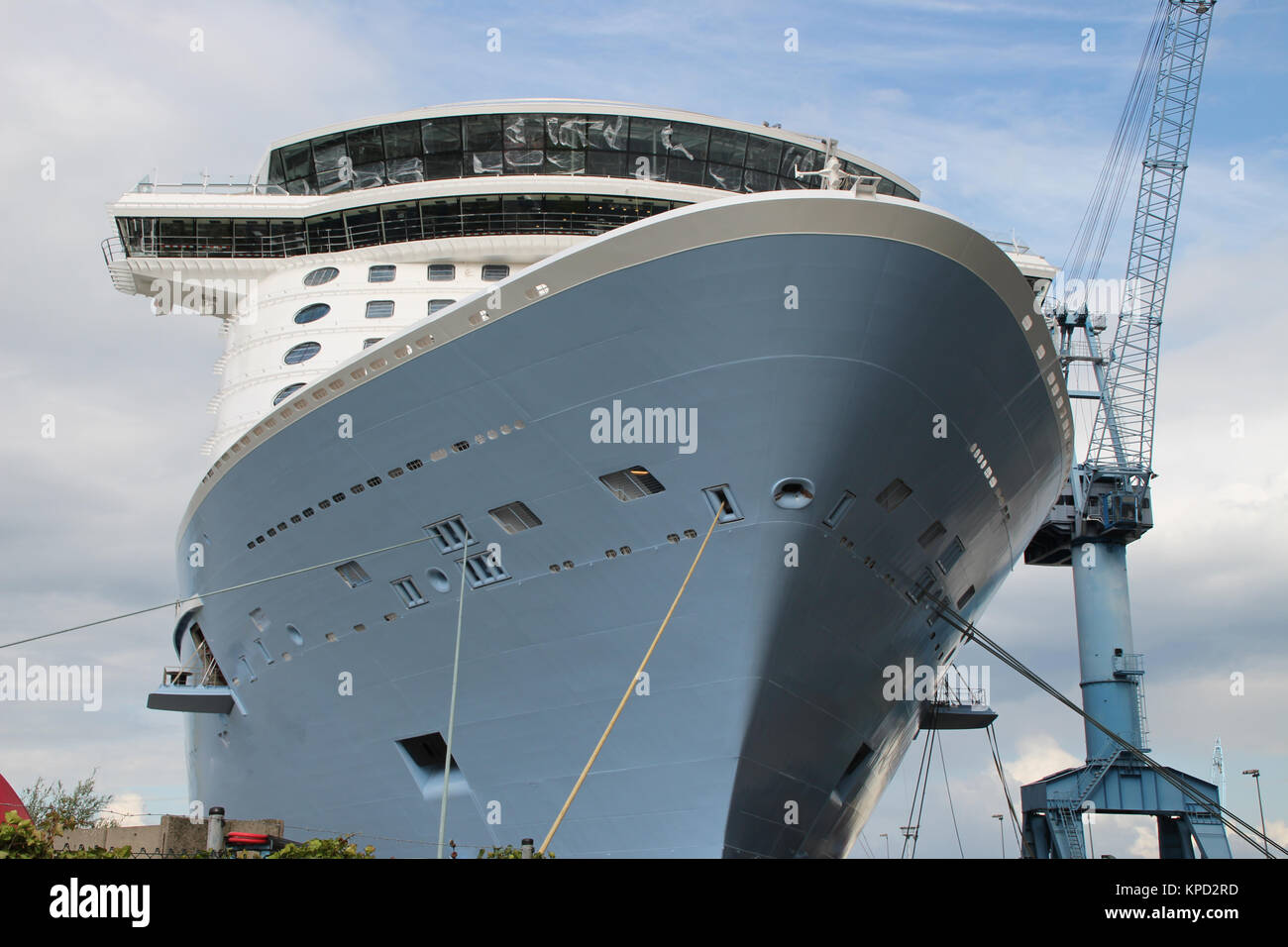 a cruise ship Stock Photo