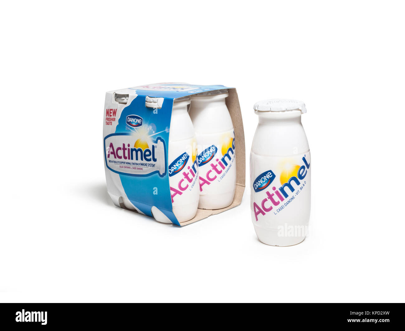 Actimel yogurt drink hires stock photography and images Alamy