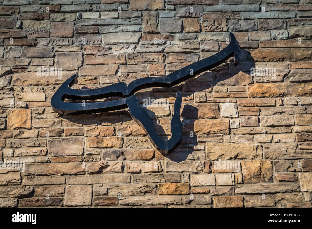 Harrisburg, PA January 1, 2017 Logo at a Longhorn Steakhouse. which