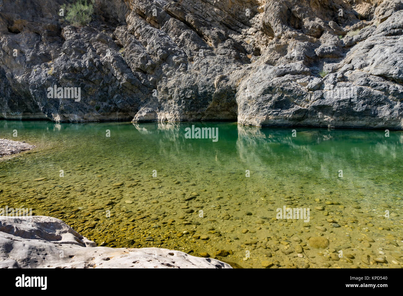 Colorful rocks in Wadi Bani Khalid near Muscat, Oman Stock Photo Alamy