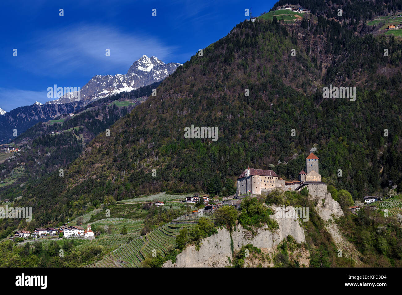 Tyrol Castle Stock Photo