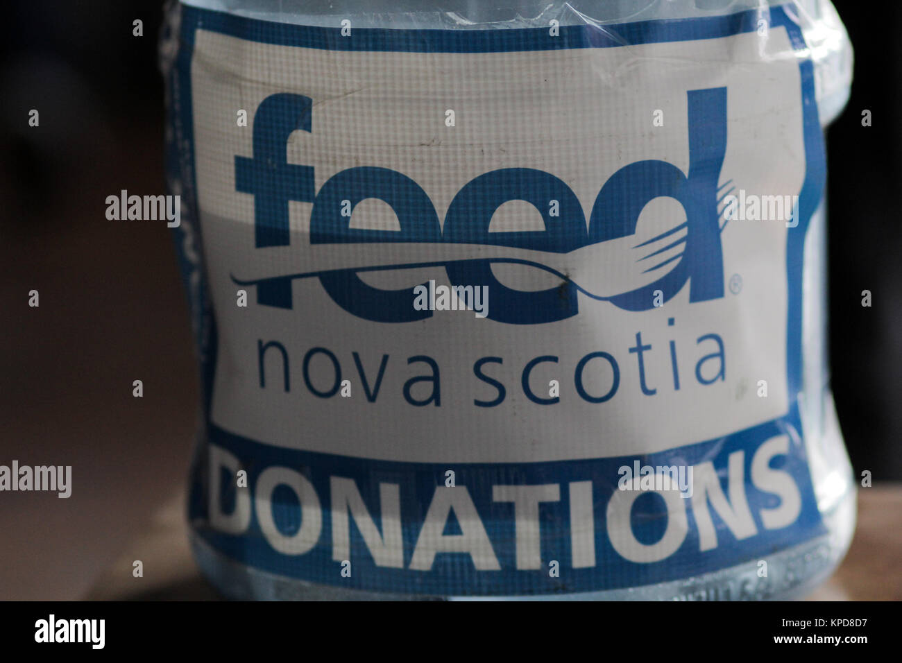Feed Nova Scotia donation bins in Halifax, Nova Scotia Stock Photo Alamy