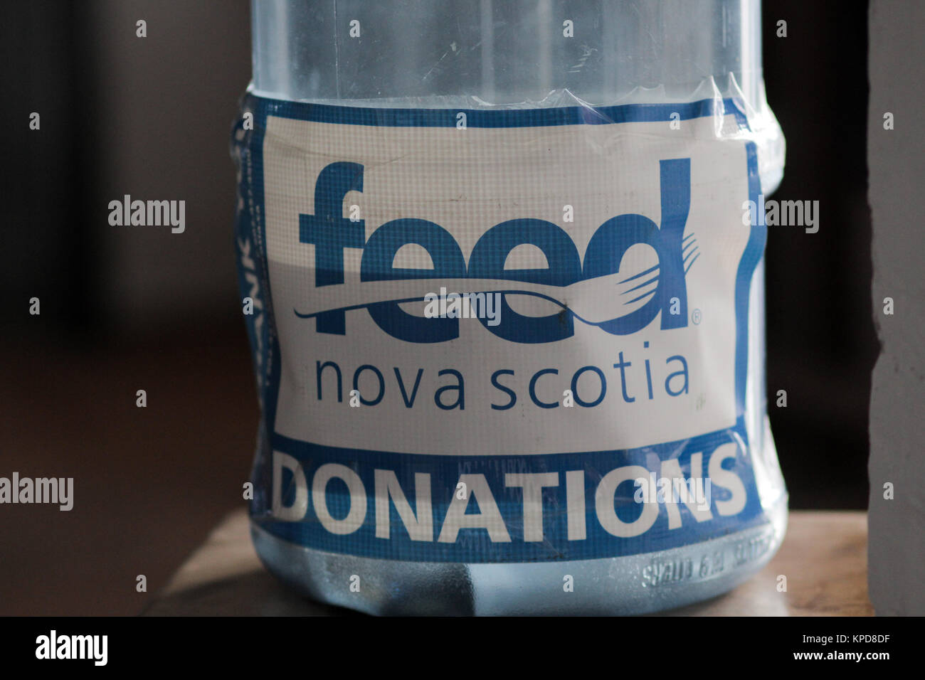 Feed Nova Scotia donation bins in Halifax, Nova Scotia Stock Photo Alamy