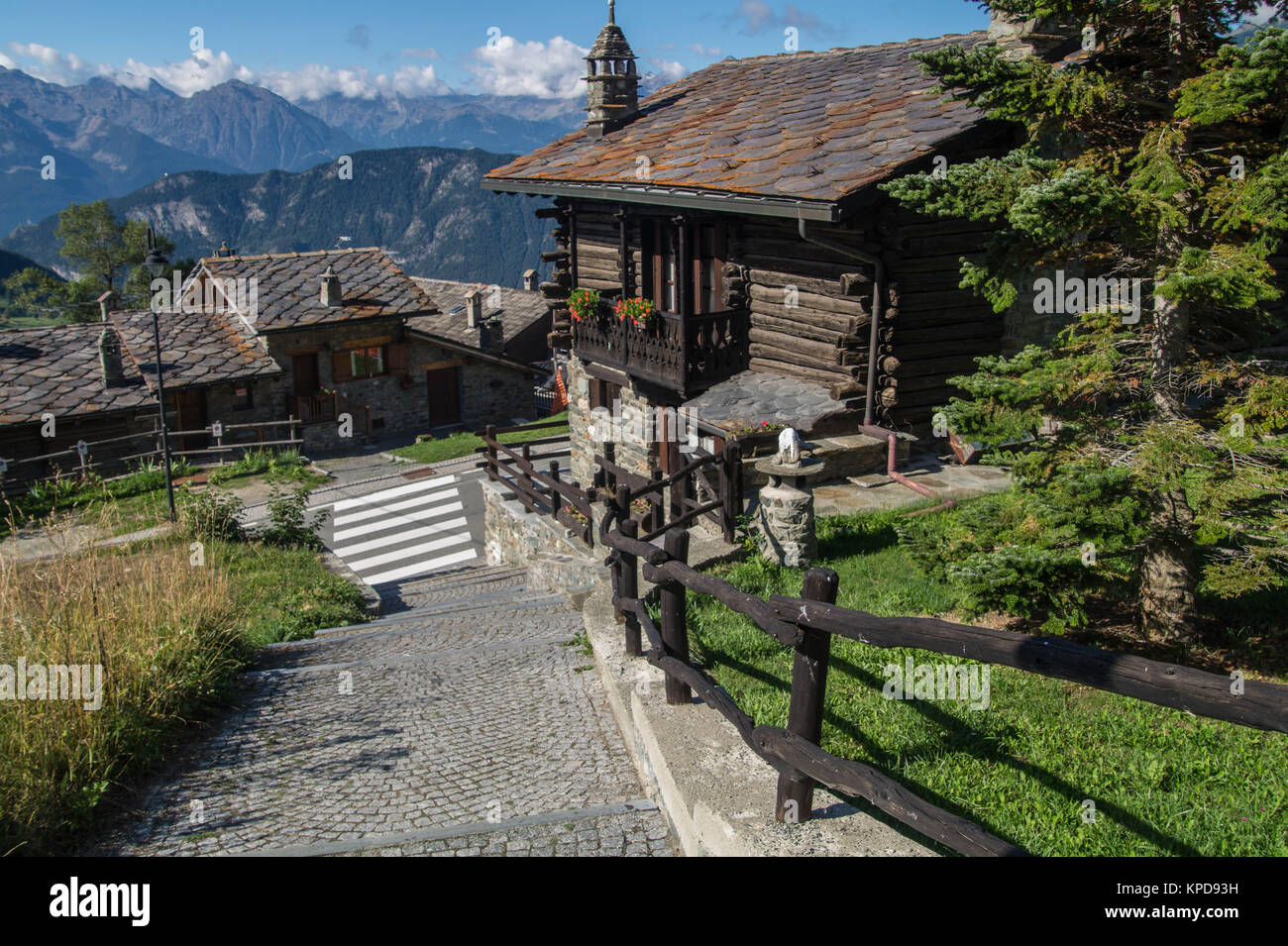 landscape italy alps Stock Photo - Alamy