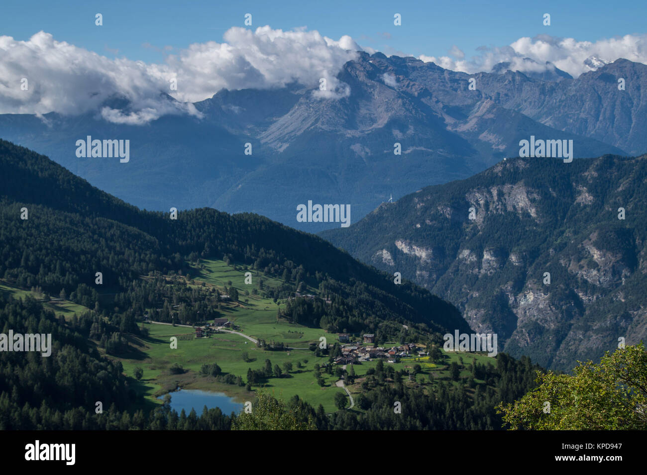 landscape italy alps Stock Photo - Alamy