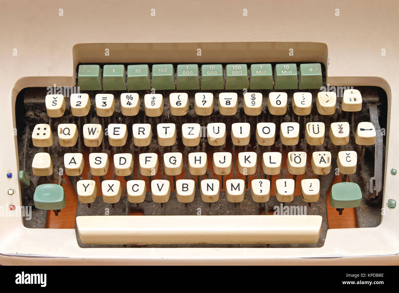a typewriter keyboard a typewriter keyboard