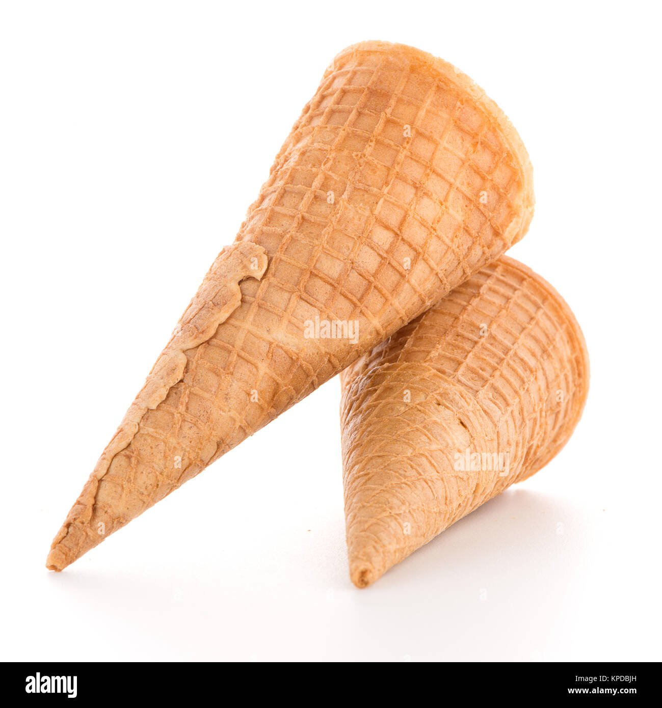 Wafer cones Stock Photo Alamy