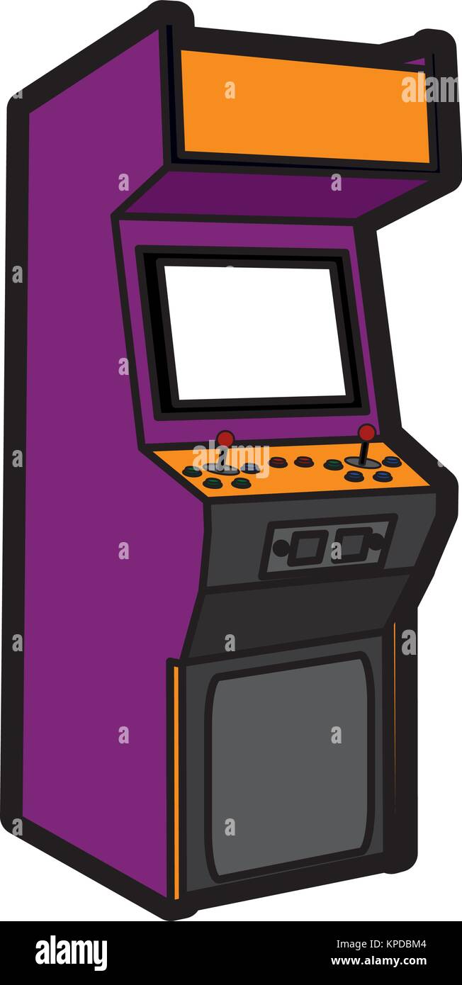 Arcade machine design Stock Vector Image & Art - Alamy