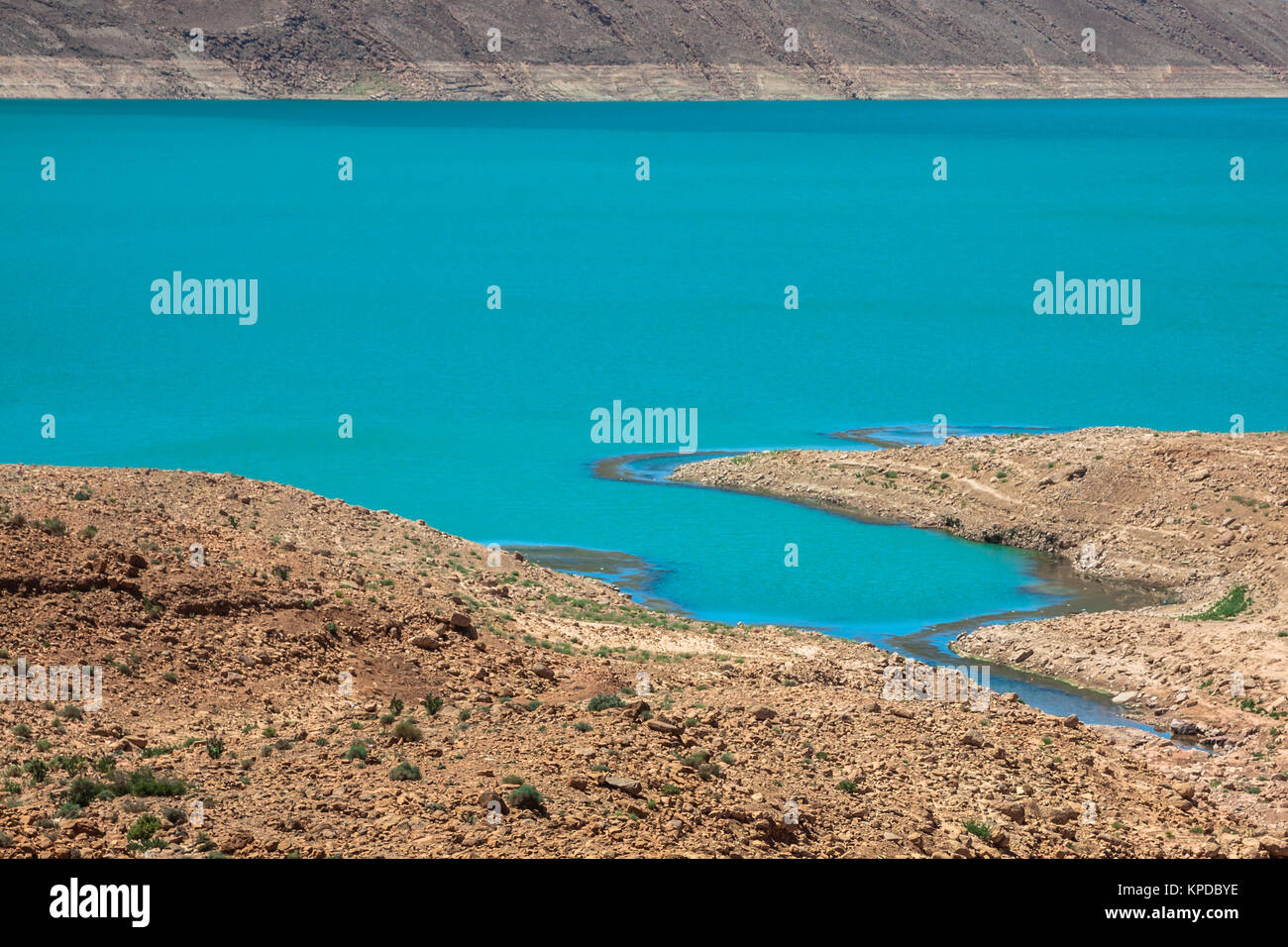 lake al-hassan addakhil in errachidia morocco Stock Photo