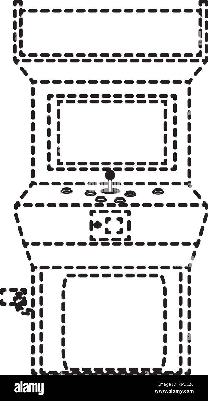 Arcade machine design Stock Vector Image & Art - Alamy