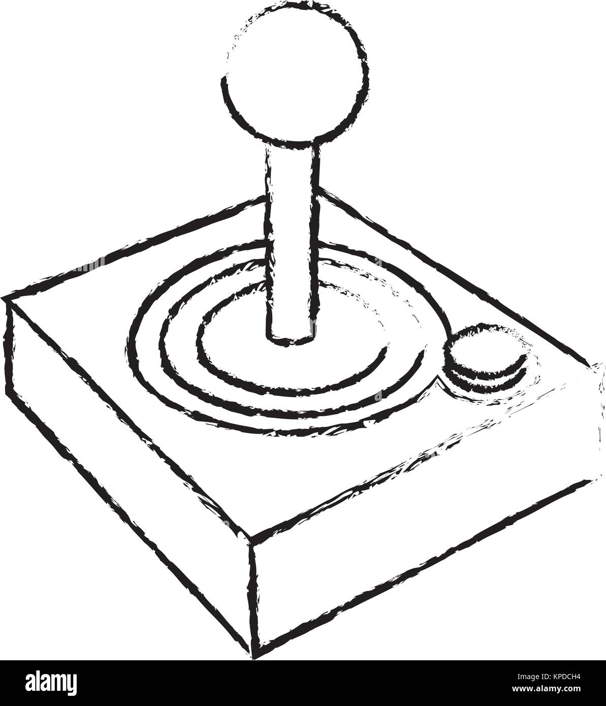 Computer Joystick Drawing