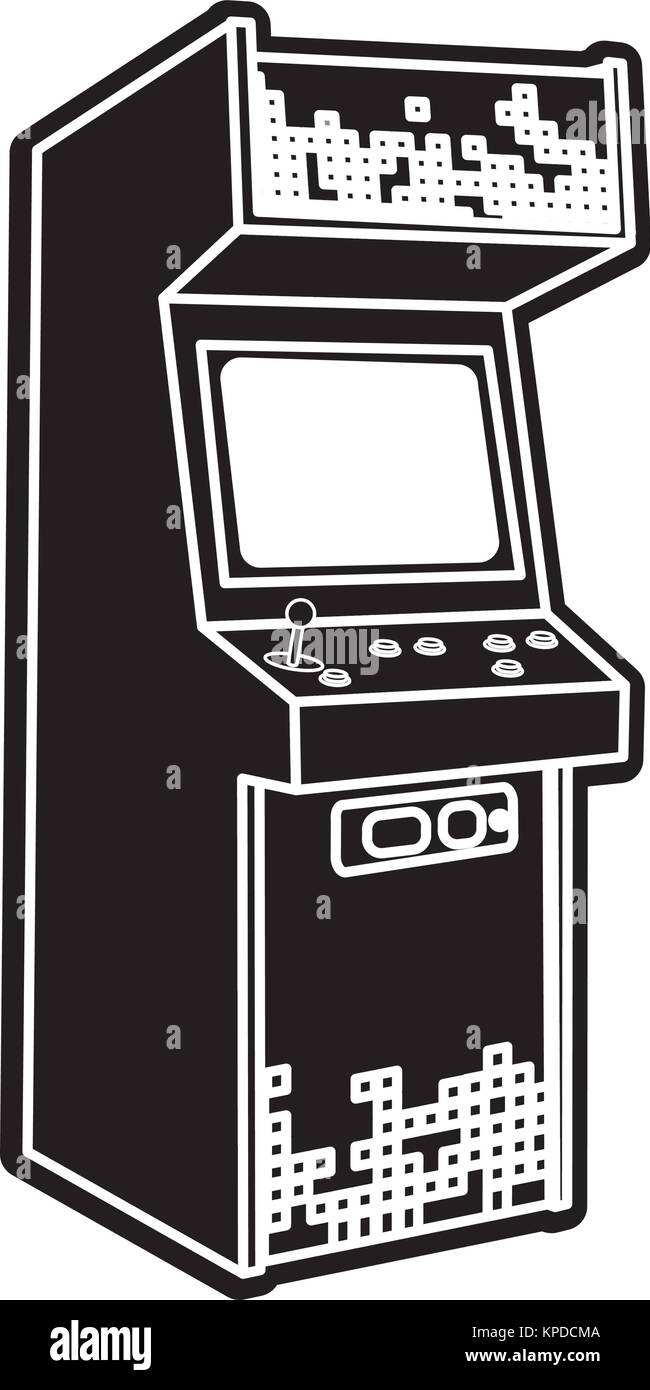Arcade machine design Stock Vector Image & Art - Alamy