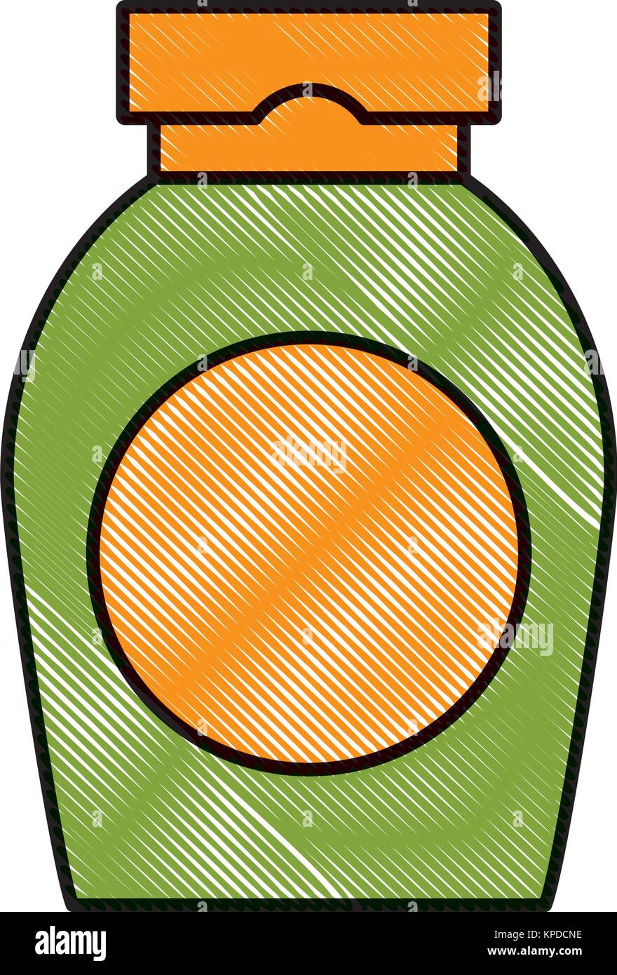 Empty ketchup bottle Stock Vector Images Alamy