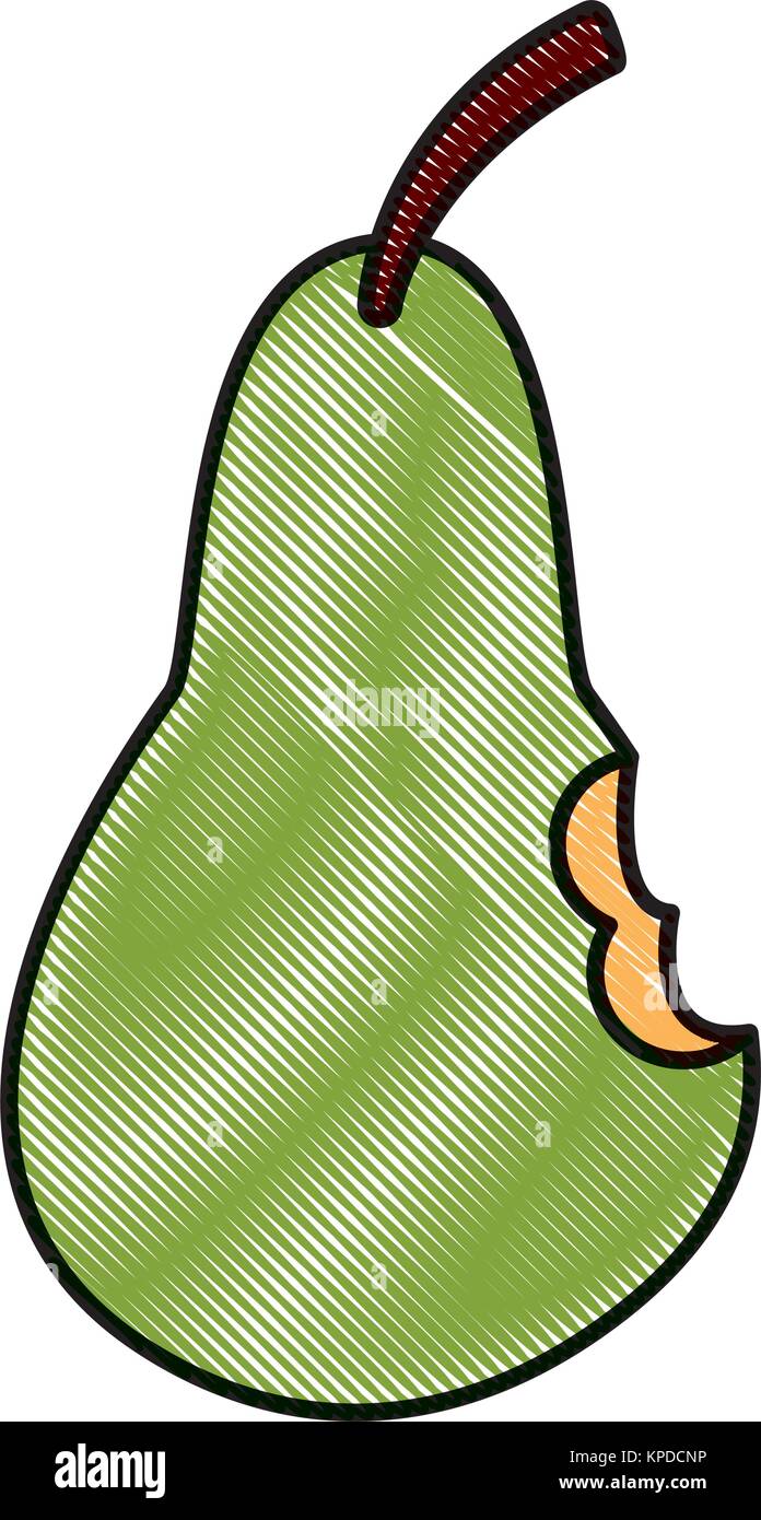 Pear delicious fruit icon vector illustration graphic design Stock ...