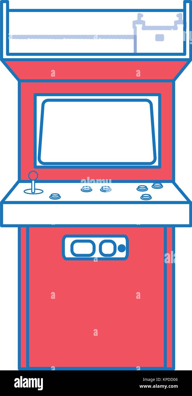 Arcade machine design Stock Vector Image &amp; Art - Alamy