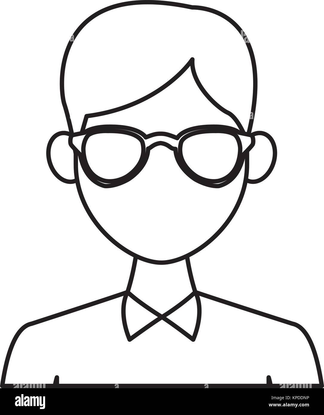 Young man with elegant clothes and sunglasses Stock Vector Image & Art ...