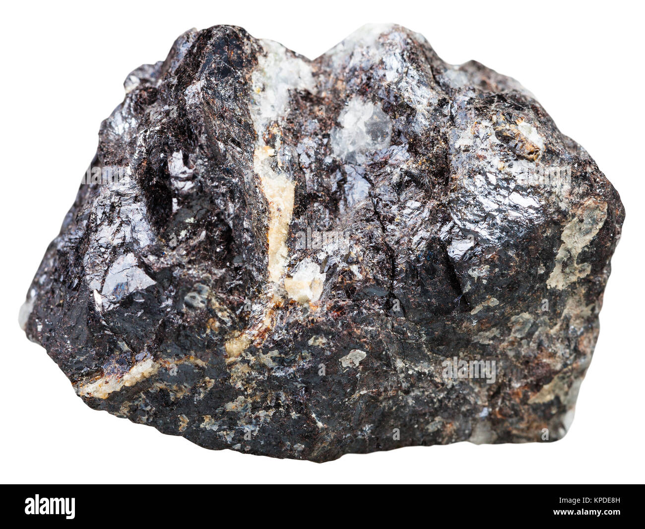 (zinc blende) rock Stock Photo - Alamy