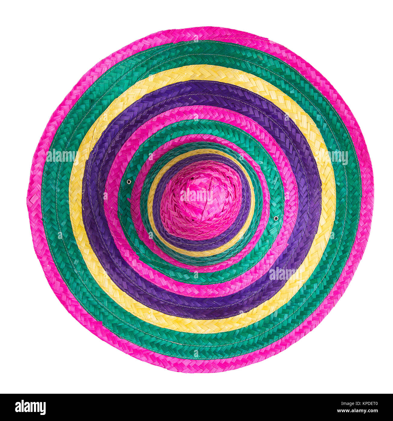 Mexican straw sombrero Stock Photo Alamy