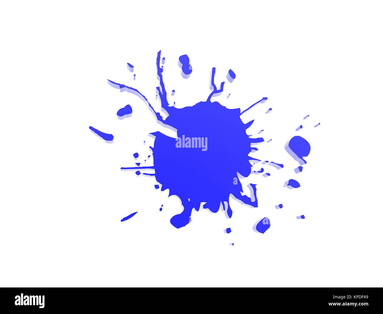 exempted tintenfleck Stock Photo - Alamy