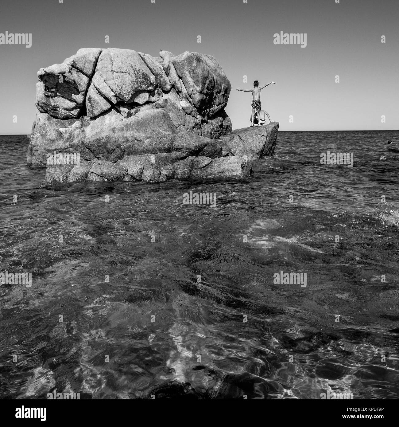 Sardinian seascape,East Costa Rei, Sardinia, Italy Stock Photo Alamy