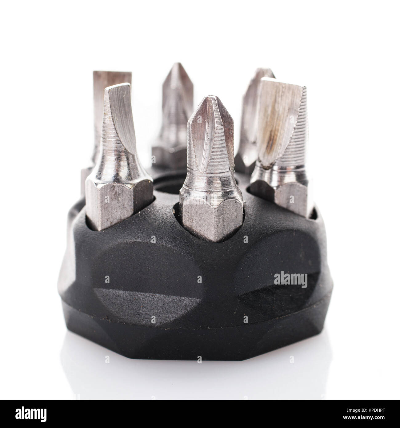 Screwdriver drill bits Stock Photo Alamy