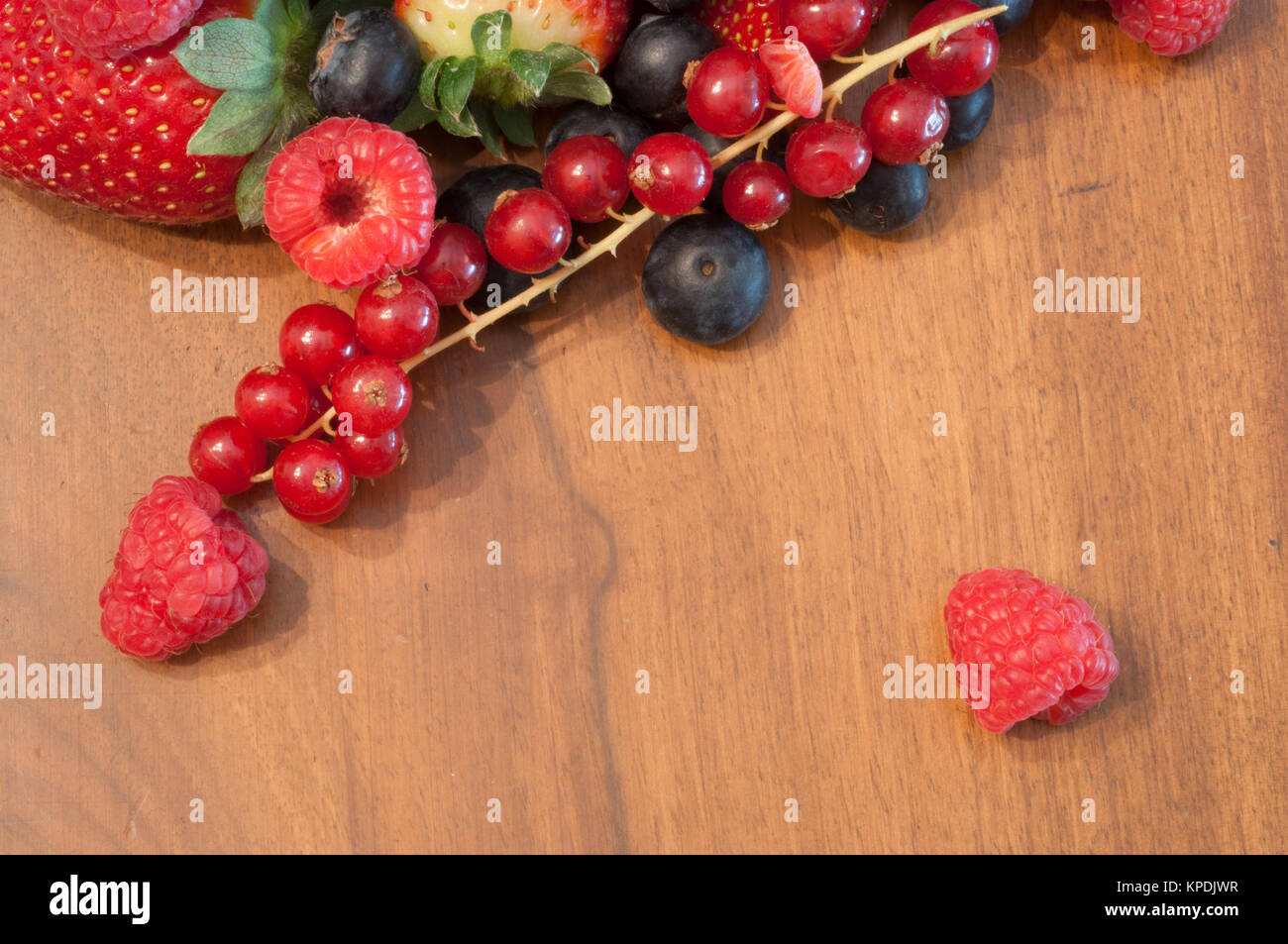 beautiful colored and tasty berries Stock Photo - Alamy