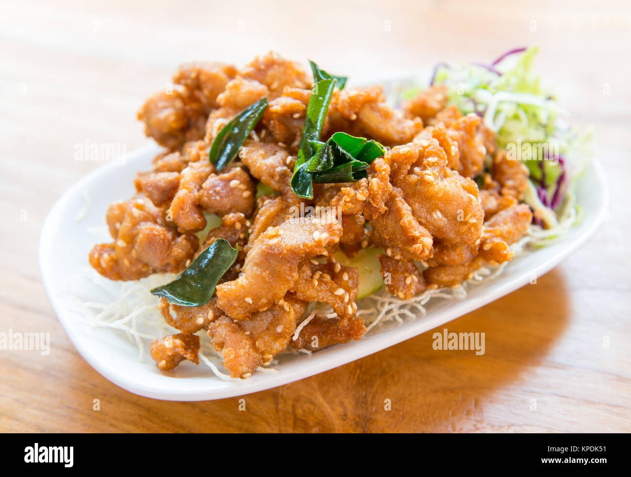 deep fried chicken tendons Stock Photo Alamy