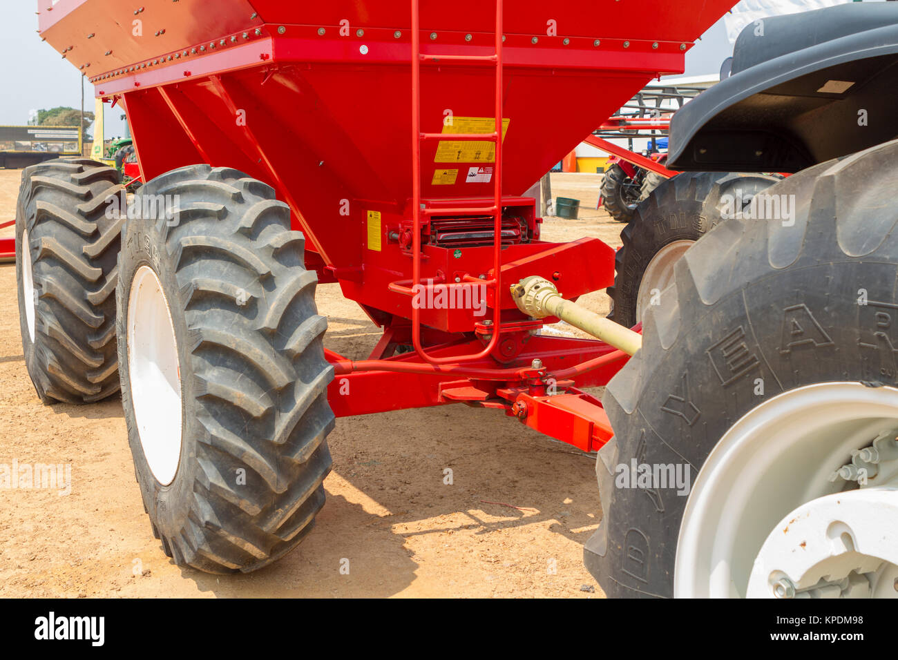 Detail of tractor Stock Photo - Alamy