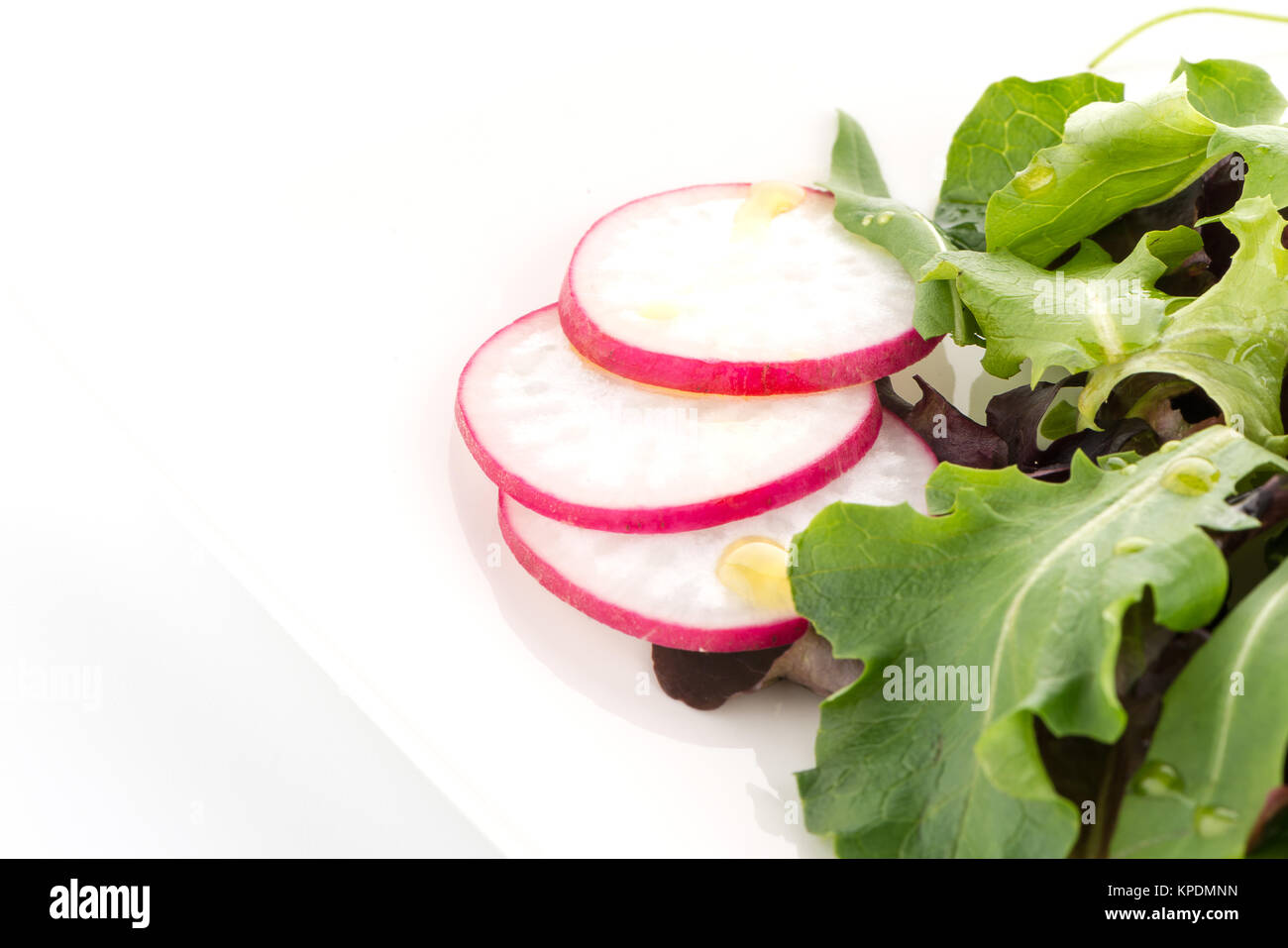 Fresh salad mix Stock Photo Alamy