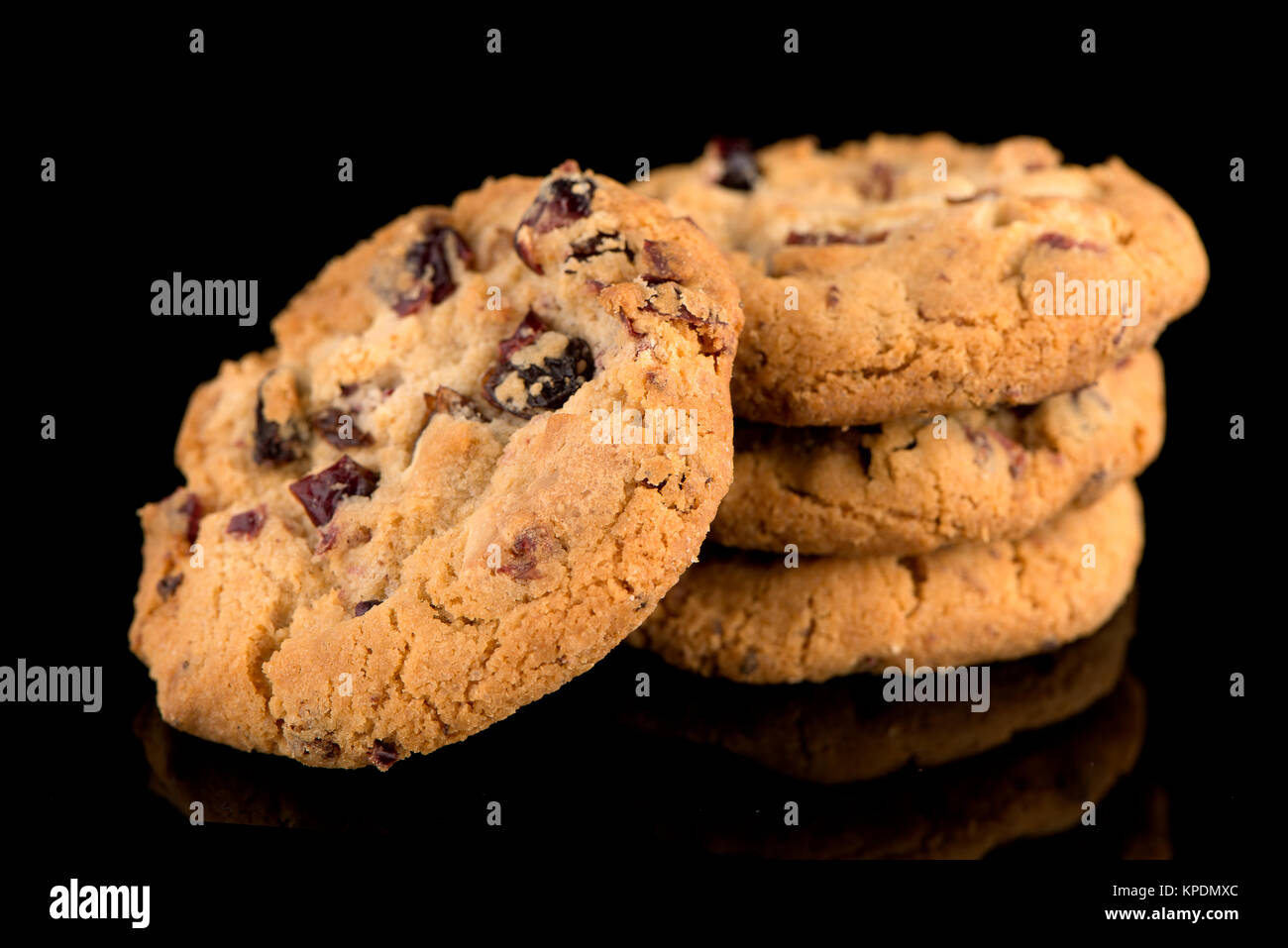 Dried fruits chip cookies Stock Photo Alamy