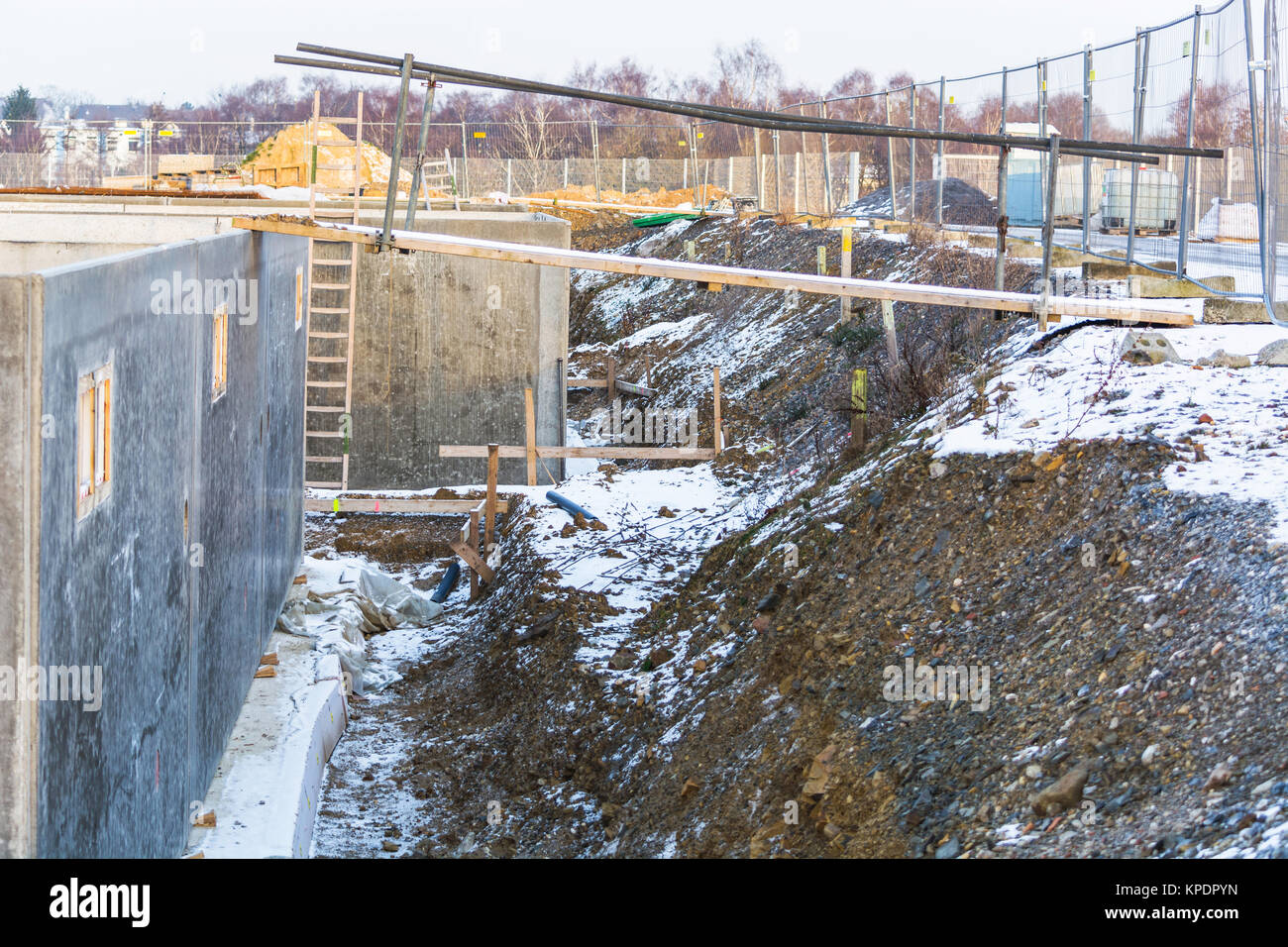 construction,carcass and foundation Stock Photo - Alamy