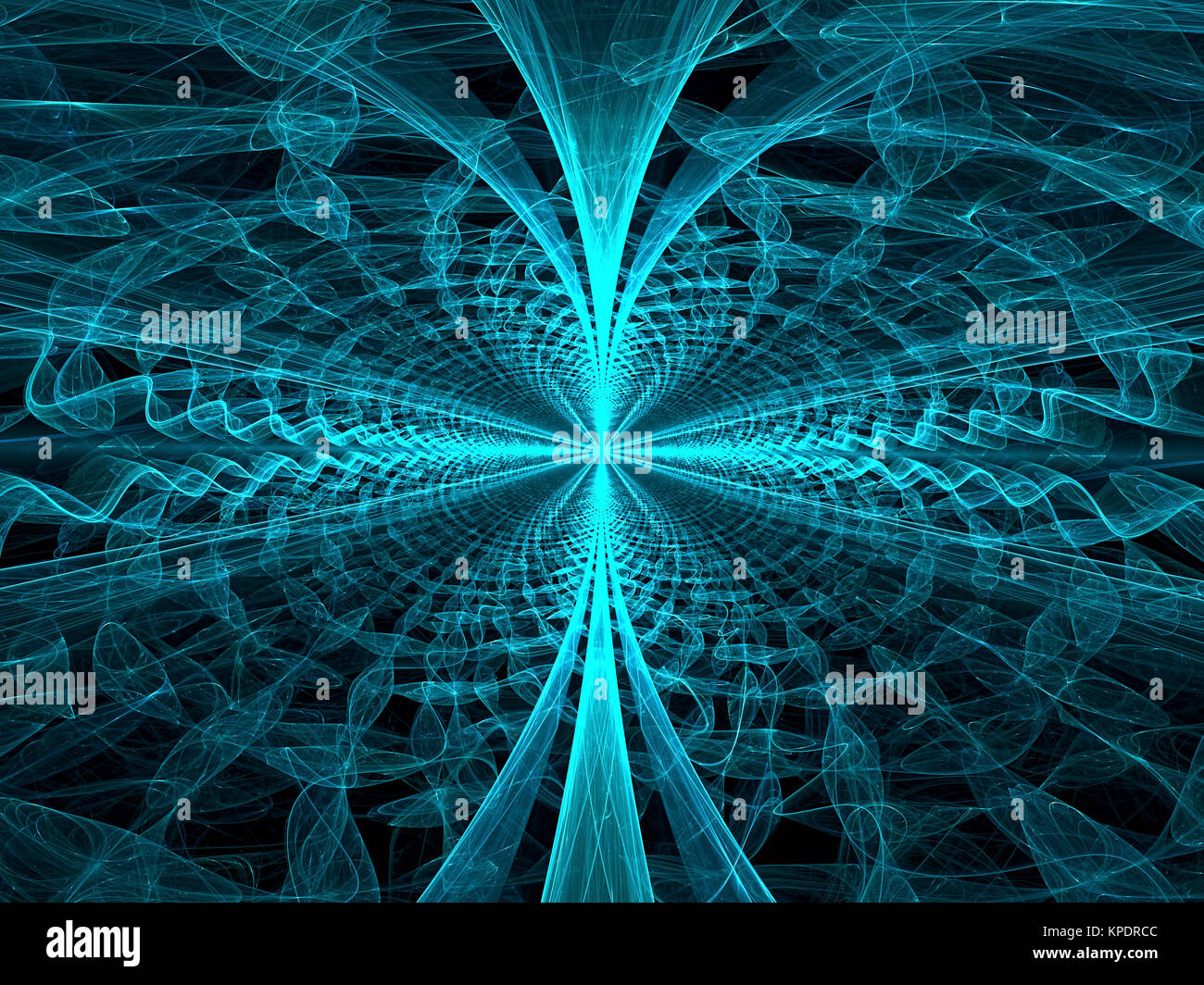 Abstract digitally generated image lace tunnel Stock Photo - Alamy