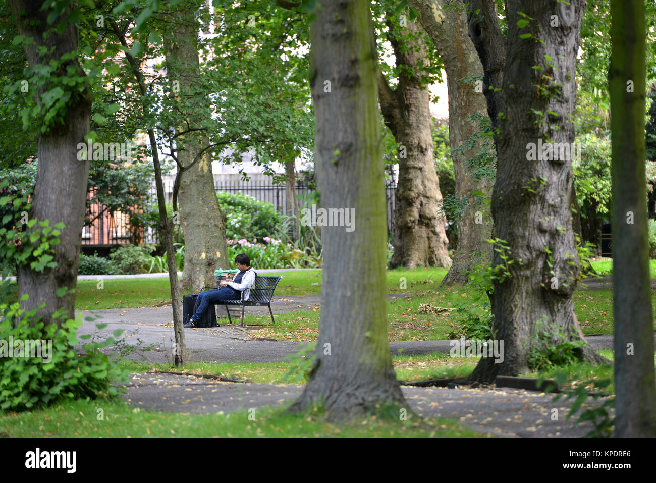 St Pancras Gardens, London Stock Photo