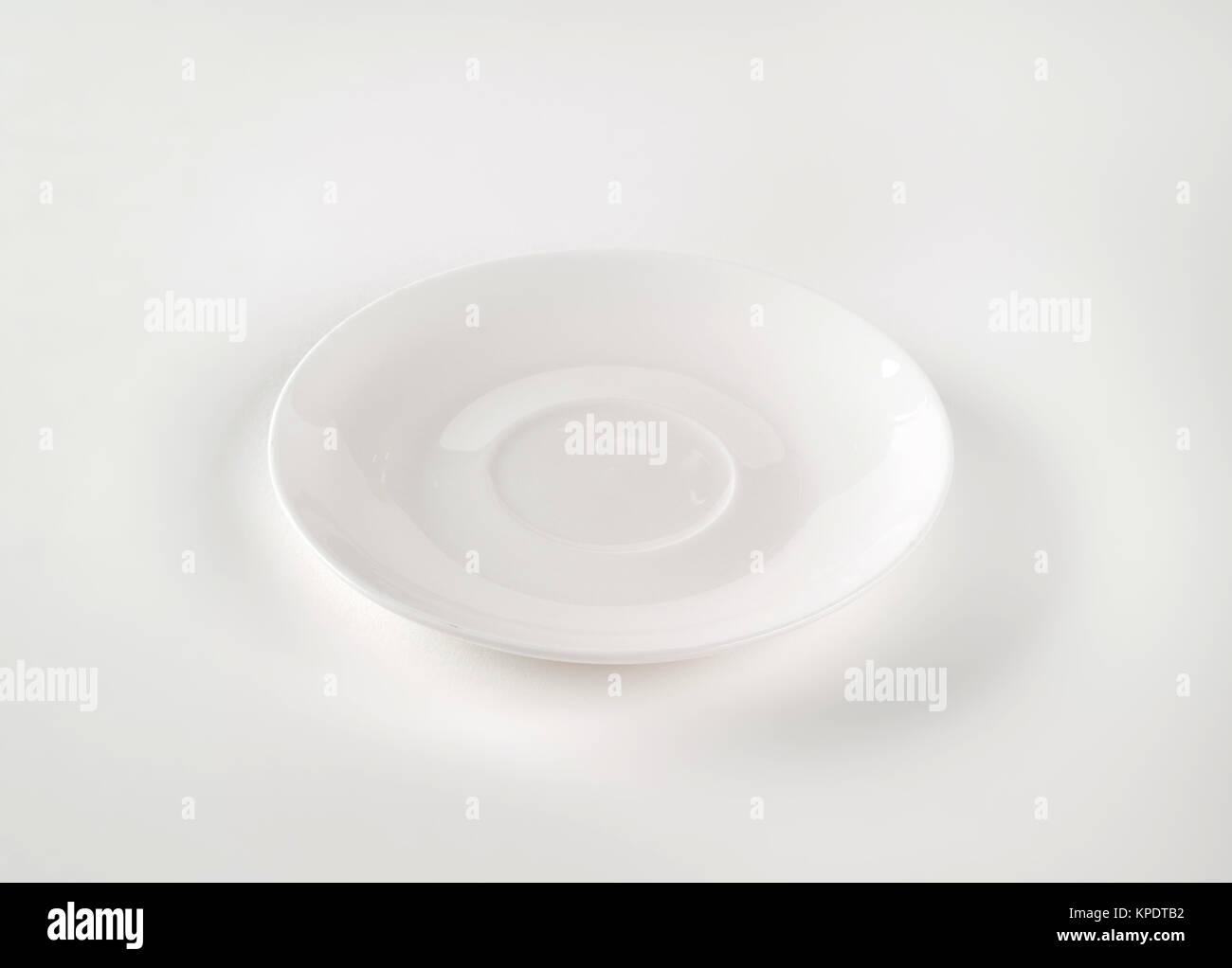 round white saucer Stock Photo Alamy