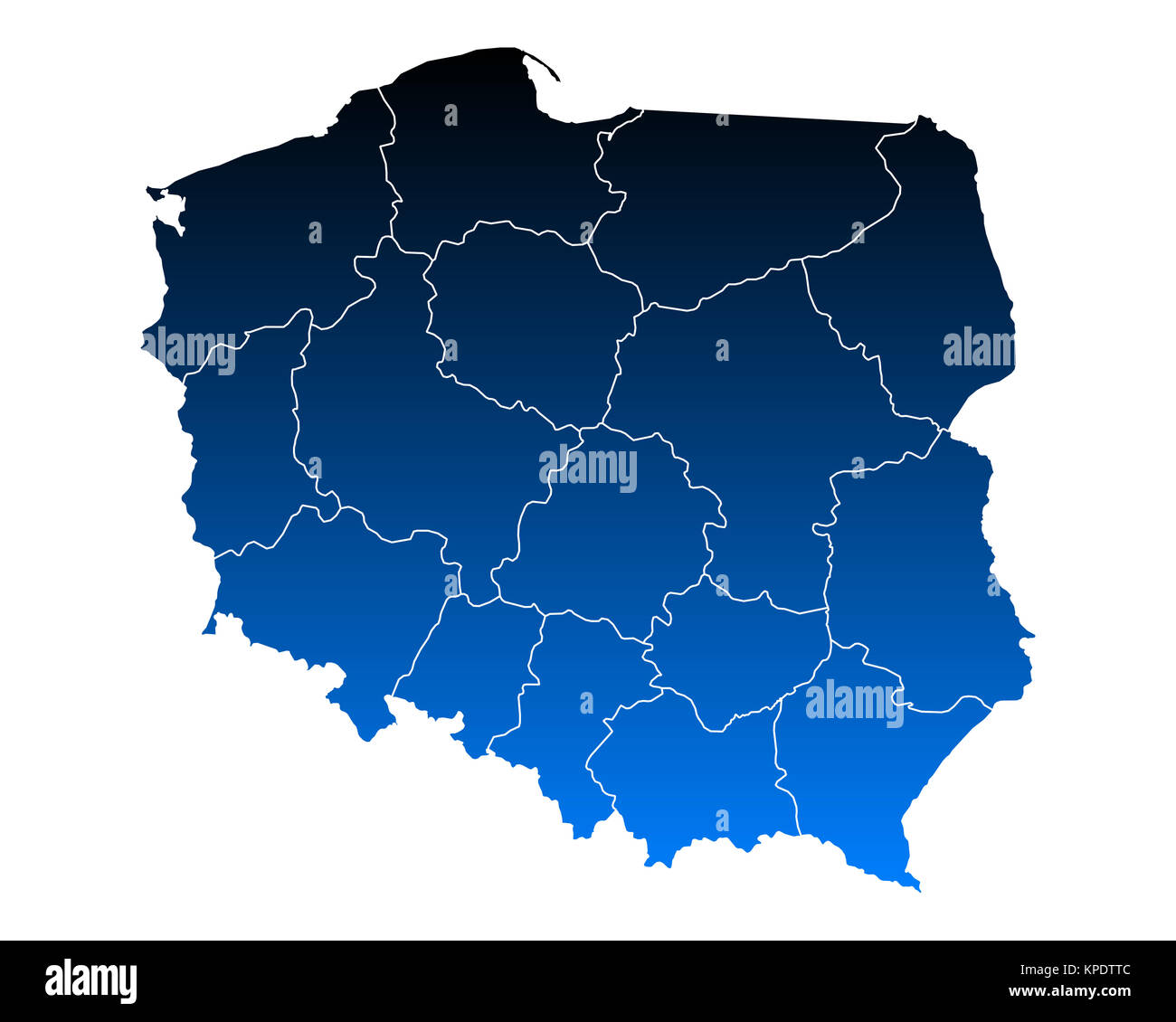 map of poland Stock Photo - Alamy