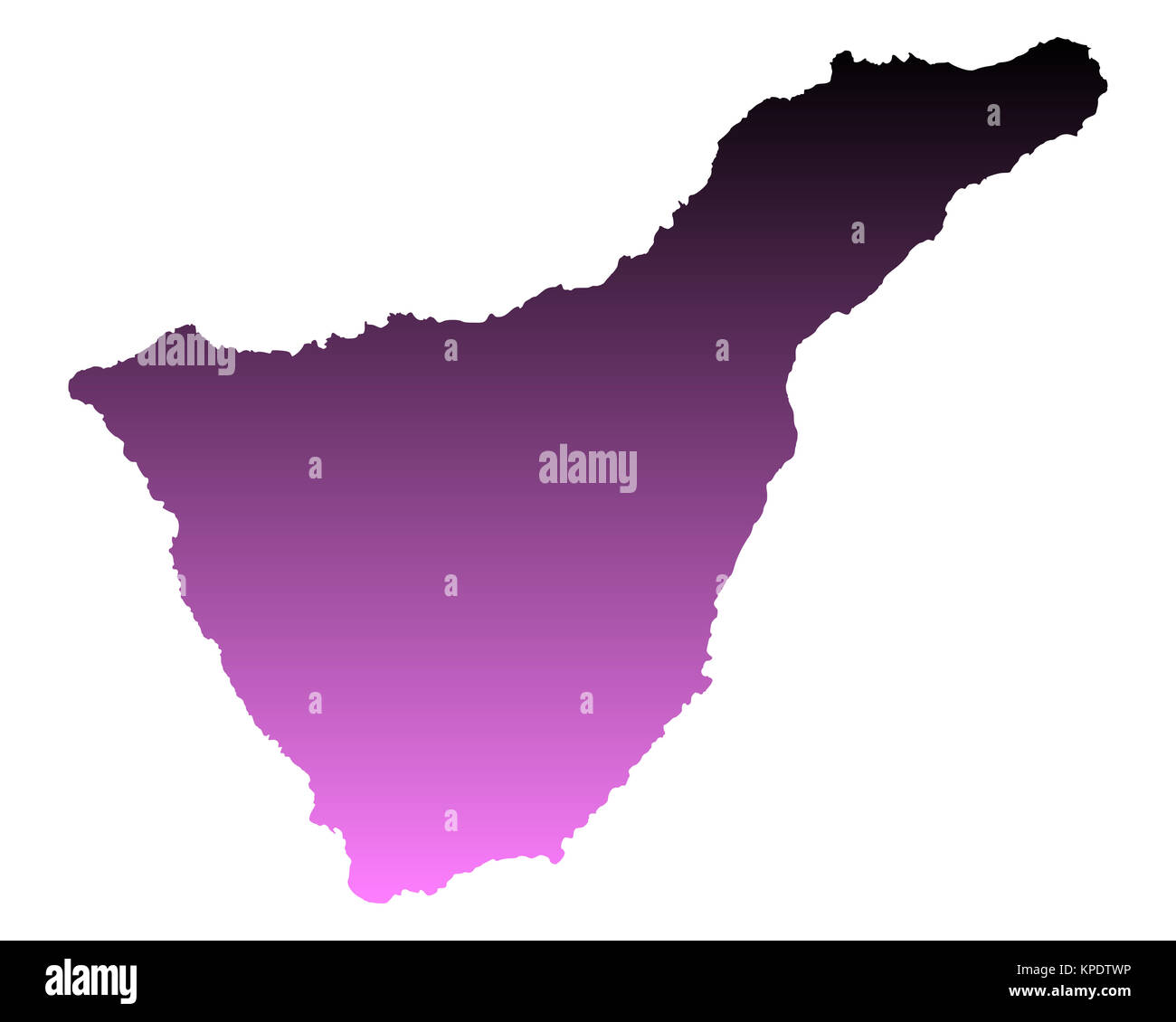 map of tenerife Stock Photo - Alamy