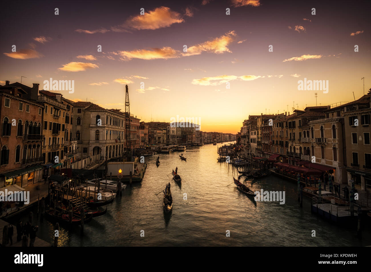 Nice summer venetian grand canal view hi-res stock photography and ...