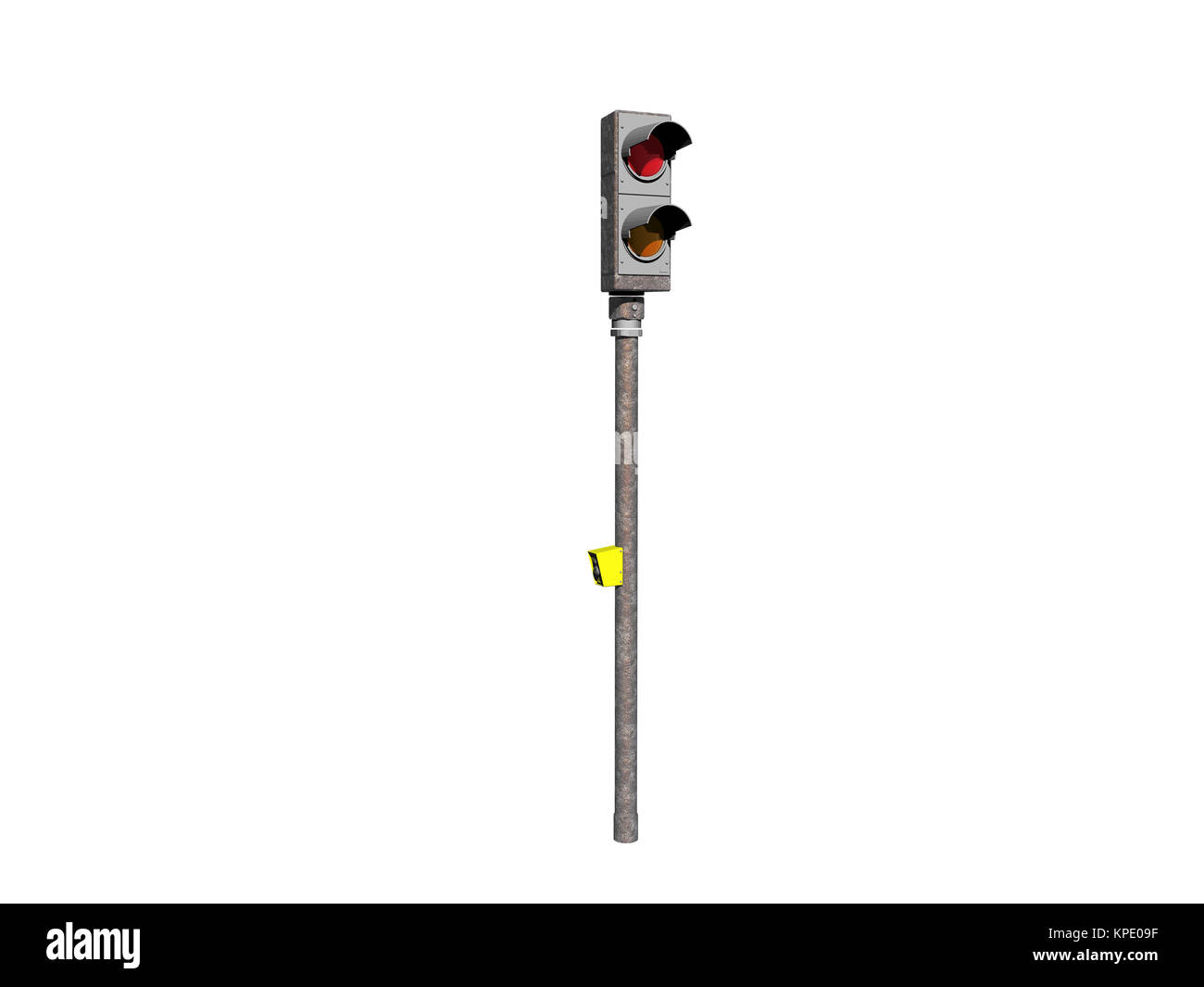 Pedestrian traffic lights exempted Stock Photo Alamy