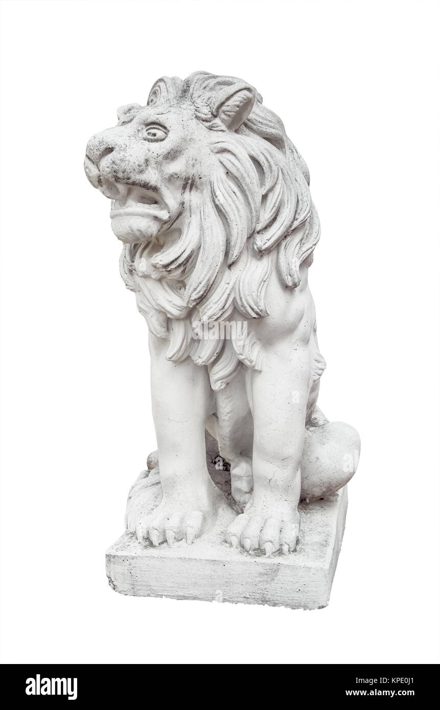 Statue of Lion Stock Photo