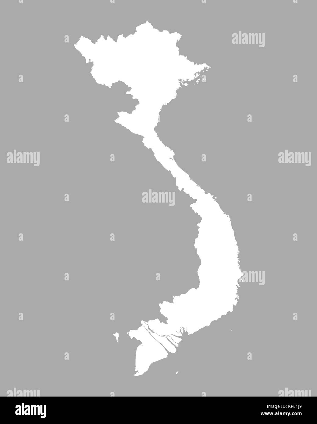 Vietnam map vietnam Black and White Stock Photos & Images - Alamy