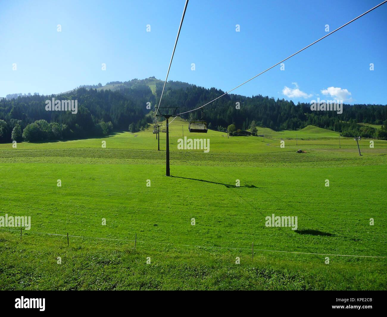 chairlift Stock Photo
