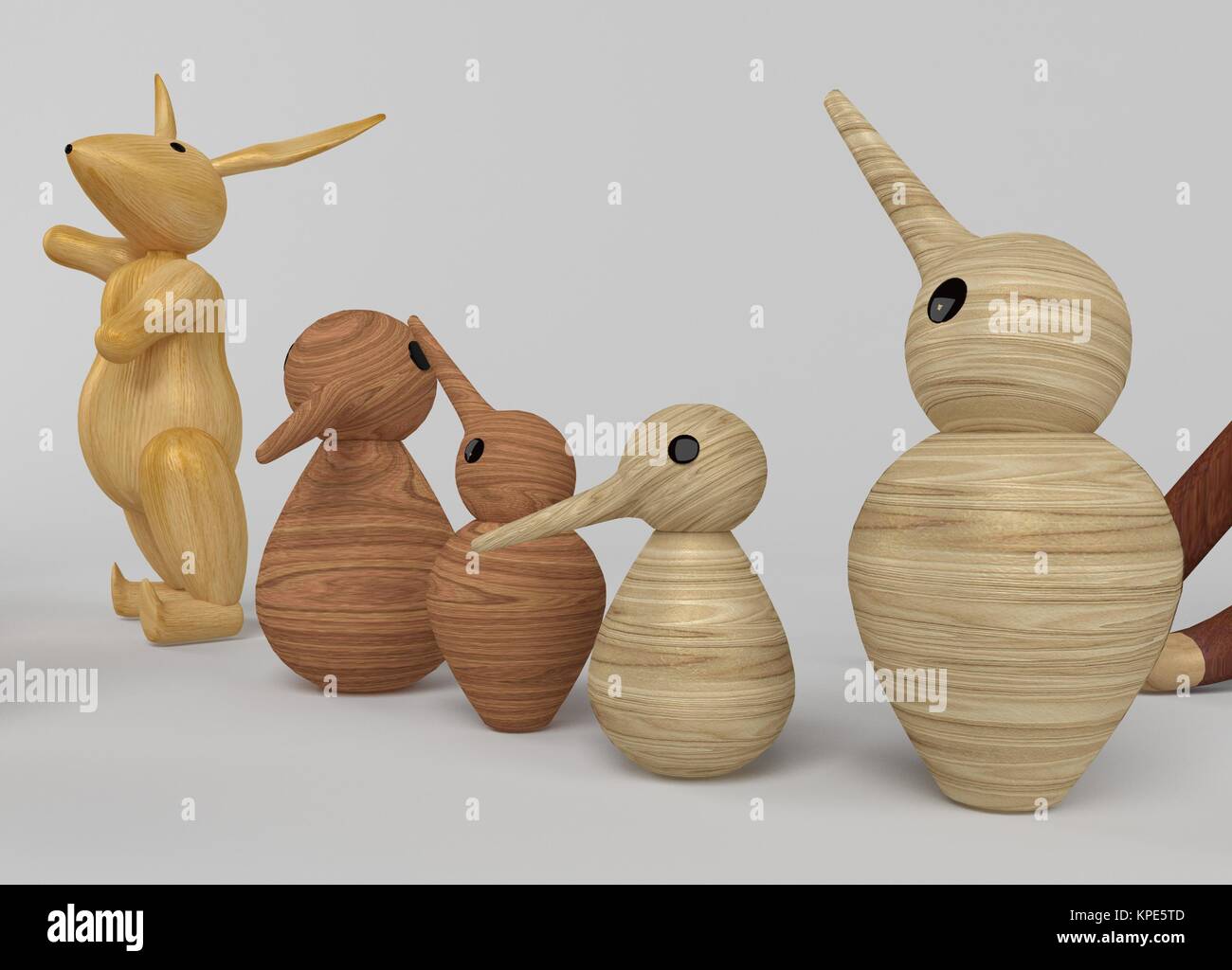 wooden Toys selection Stock Photo - Alamy