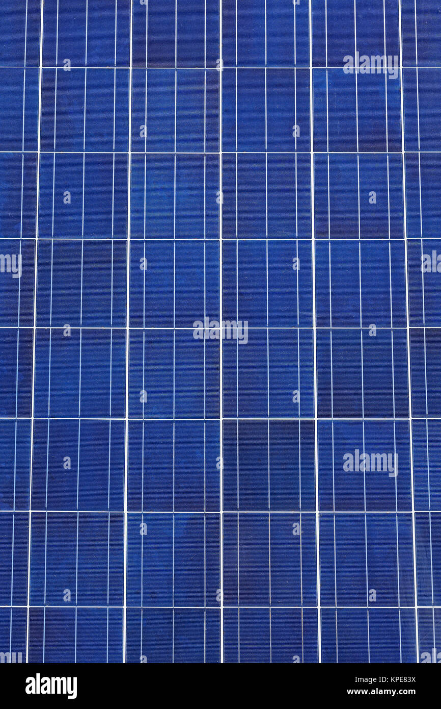 Solar Panel Texture Stock Photo - Alamy