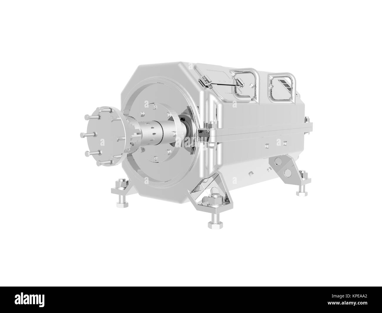 optional stainless steel engine block Stock Photo Alamy